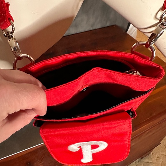 Profanity Brand - MLB official - Philadelphia Phillies Crossbody Purse - Picture 8 of 14